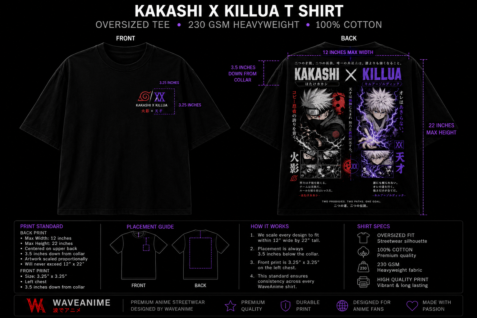T shirt anime hunter x hunter