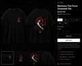 Benimaru Fire Force Oversized Tee