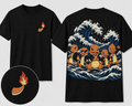 Charmander Waves Oversized Tee