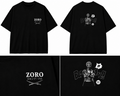 Zoro oversized tee mockup