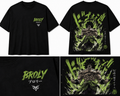 Broly oversized tee mockup