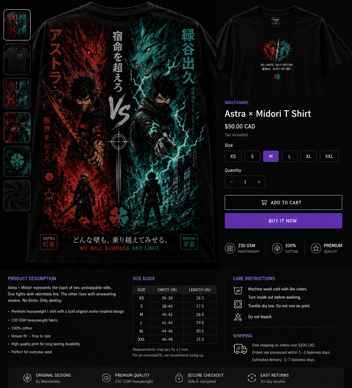 Original Astra x Midori T-shirt mockup
