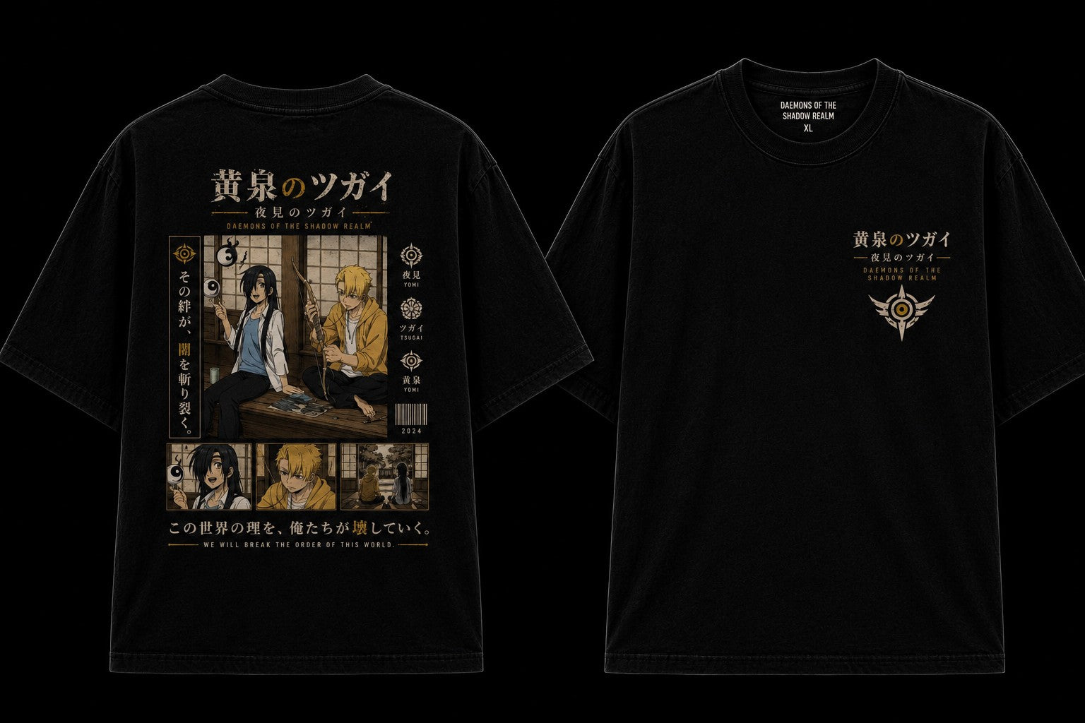 Daemons of the Shadow Realm shirt post mockup