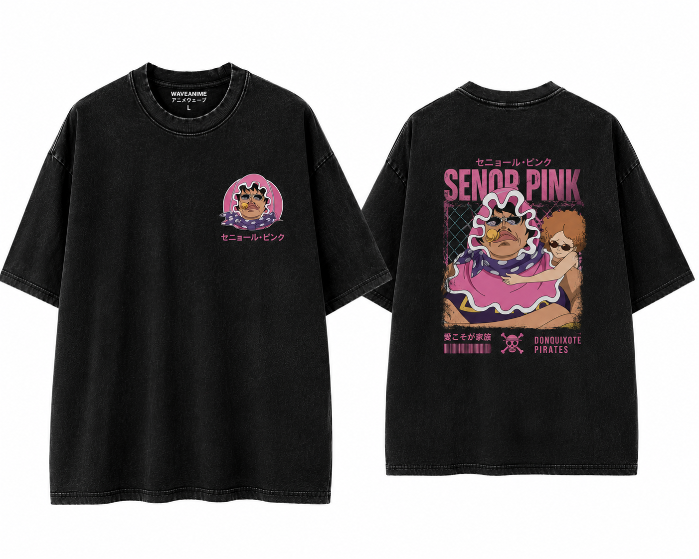 Señor Pink Vintage Oversized Tee
