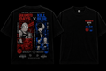 Red (Sakamoto Days) and blue (Kill Blue) shirt