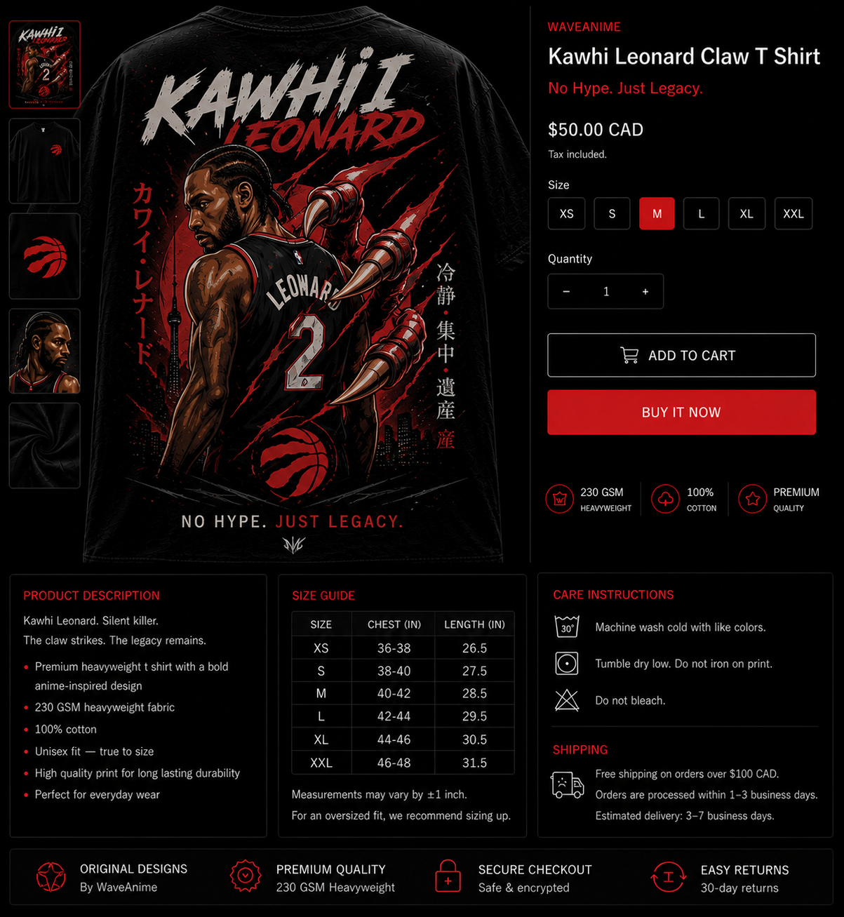 Kawhi shirt