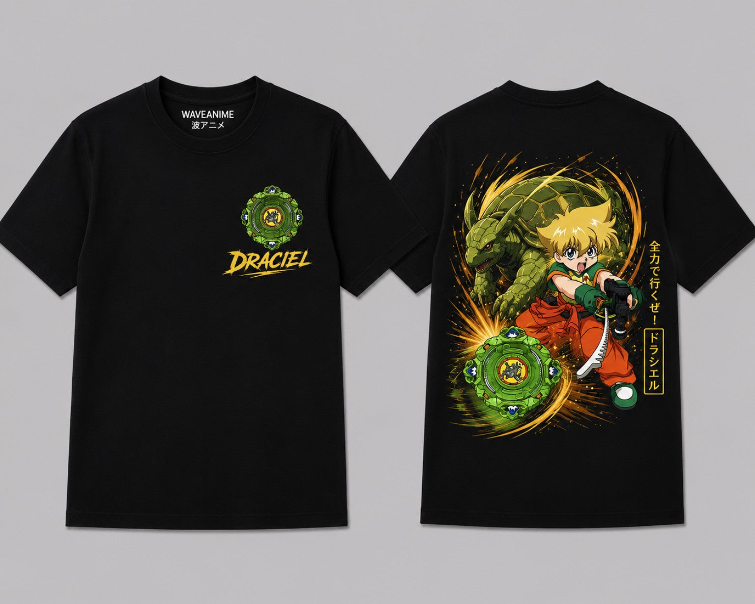 Max and Draciel shirt mockup