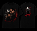 Black Penguin-inspired WaveAnime shirt front and back mockup